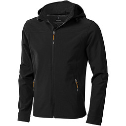 ELEVATE Herren Softshell Jacke Langley, schwarz, XS