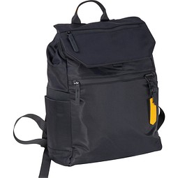 Laptop Rucksack mit Akzenten, schwarz