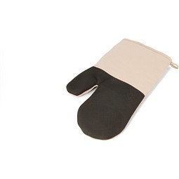 LAWSON. Ofenhandschuh aus 100 % Baumwolle mit Silikon auf einer Seite, Beige