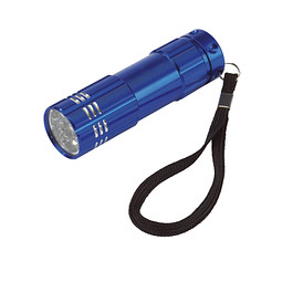 LED-Taschenlampe POWERFUL,blau