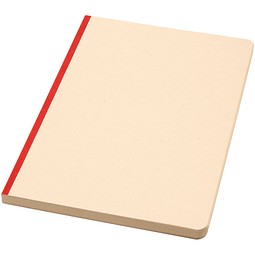 Liliana A5 Zuckerrohr und RPET Softcover Notizbuch, Brick