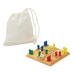 Ludo Holzspiel NO ANGER,braun