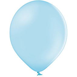 Luftballon aus nachwachsendem Naturkautschuk , Ø ca. 30 cm, Hellblau