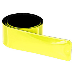 Lynne 34 cm reflektierendes Sicherheits-Schnapparmband, neongelb