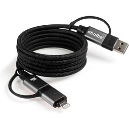 MagCable 4in1 premium magnet , Grau