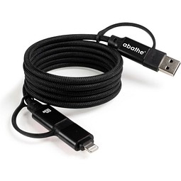 MagCable 4in1 magnet, Schwarz