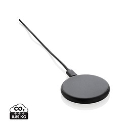 Magnapad magnetisches 3-in-1 15W Ladepad aus RCS rPlastik, schwarz