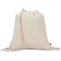 MAIORCA. Turnbeutel aus 100 % recycelter Baumwolle (180 g/m²), Naturhell