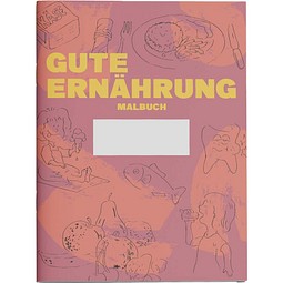 Malbuch A4, Gute Ernährung