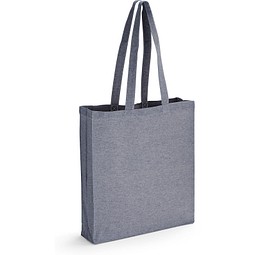 MARACAY. Baumwolltasche aus recycelte Baumwolle (70%) und Polyester (30%rPET) (140g/m²), Dunkelblau