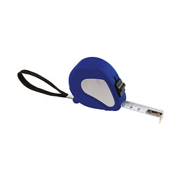 Maßband WORKER, 5m,blau, silber