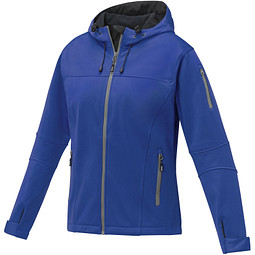 Match Softshelljacke für Damen, blau, XXL
