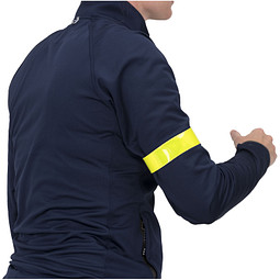 Mats 38 cm reflektierendes Sicherheits-Schnapparmband, neongelb