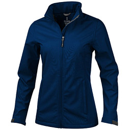 ELEVATE Damen Softshell Jacke Maxson, dunkelblau, XS