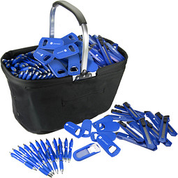 Werbe-Sparset, 501-tlg., inkl. Druck, blau