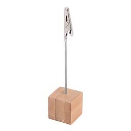 Memohalter CUBE,braun, silber