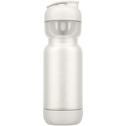 Mepal Shaker 800 ml Sportflasche, weiss