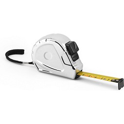 MERIBEL V. 5 M Maßband, Silber