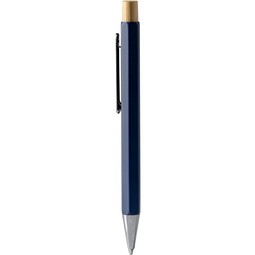 Metall Kugelschreiber, blau