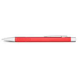 Metall-Druckkugelschreiber Paris, rot-metallic