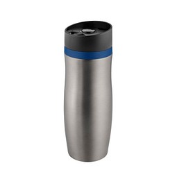 Metmaxx®Thermobecher CremaExtensaProtect titan/Ring, blau