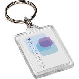 Midi kompakter Y1 Schlüsselanhänger, transparent klar