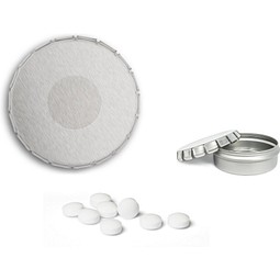 Mini Clic Clac Box, 20 g, Traubenzuckertabletten, blank, ohne Druck