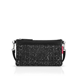 mini pouch, bouclé black