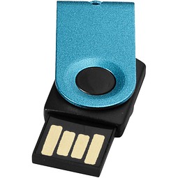 Mini USB-Stick, aquablau, 32GB