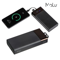 MoLu Powerbank Marbella,schwarz