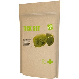 MyKit Zecken Set in Papierhülle, Kraftpapier