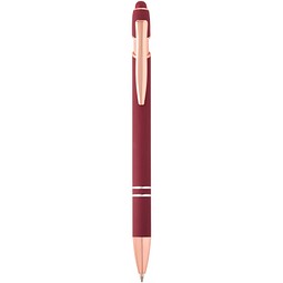 Nanna Kugelschreiber mit Roségold Finish, bordeaux
