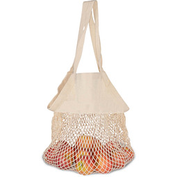 Baumwoll-Netztasche, natur