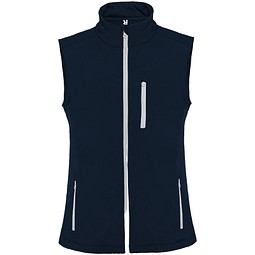 Nevada Softshellbodywarmer Unisex, Navy Blue, S
