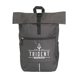 Recycle RPET Rucksack Roland, Grau