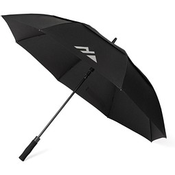 Nordic Drift Trail 27 Zoll AWARE™ RPET Sturm-Schirm mit UPF 50+, schwarz