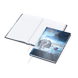 Geiger-Notes Notizbuch Note-Book A5 Bestseller, inkl. Digitaldruck auf Einband, matt