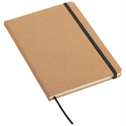 Kork Notizbuch Executive, DIN A5, liniert, braun