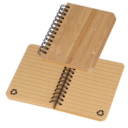 Bambus Notizbuch Phoenix, beige