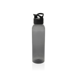 Oasis RCS recycelte PET Wasserflasche 650ml, schwarz