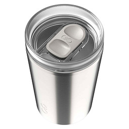 Ocean Bottle 350 ml vakuumisolierter Isolierbecher, edelstahl grau