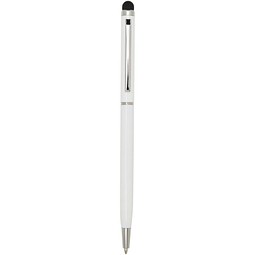 Ore Stylus Aluminium Kugelschreiber (blaue Mine), weiss