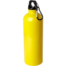 Oregon 750 ml RCS-zertifizierte, einwandige Trinkflasche aus Edelstahl mit Karabinerhaken, gelb