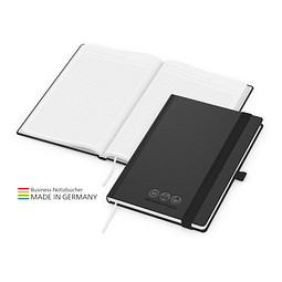 Geiger-Notes Notizbuch Organic-Book, A5, schwarz