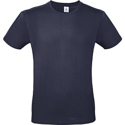 B&C Collection Unisex T-Shirt, dunkelblau, L