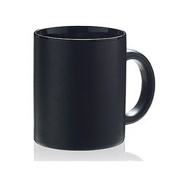 Oxford Kaffeebecher mattschwarz/schwarz