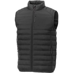 Pallas GRS recycelter wattierter Bodywarmer für Herren, storm grey, 2XL