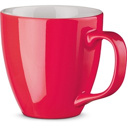 PANTHONY. Becher aus hydroglasiertem Porzellan, 450 ml, Rosa