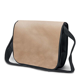 Joytex® Papier/Vlies Business-Umhängetasche Cologne, sand/schwarz