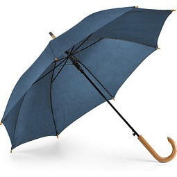 PATTI. Regenschirm aus 190T-Polyester mit automatischer Öffnung, Blau